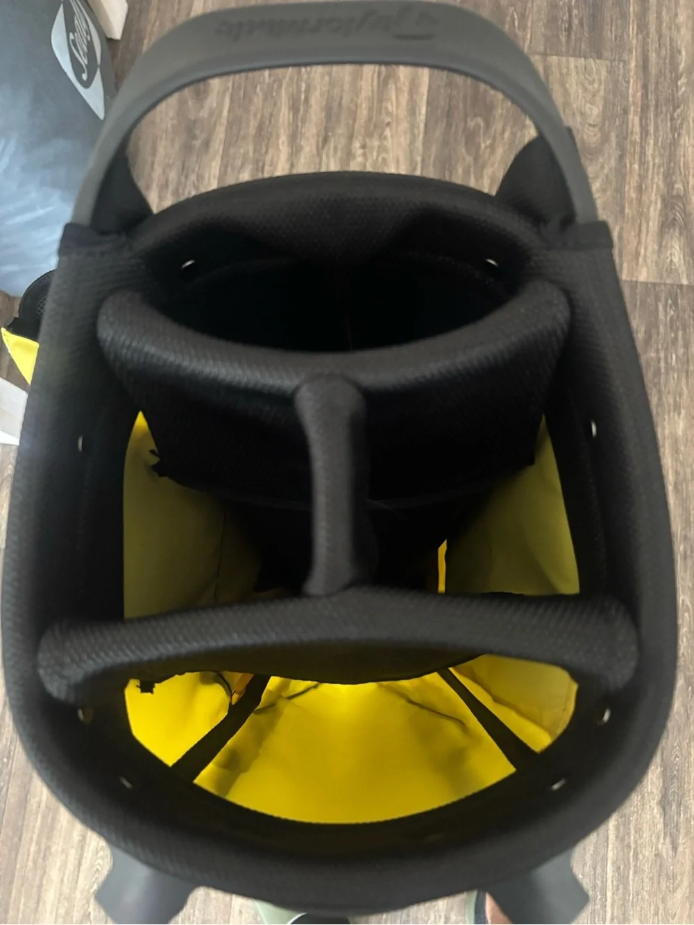 TaylorMade Yellow FlexTech Stand Golf Bag
